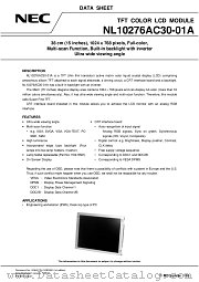 NL10276AC30-01 datasheet pdf NEC