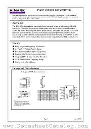 TX4915 datasheet pdf etc