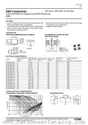 ACF451832 datasheet pdf TDK Semiconductor