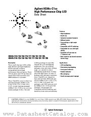 HSMR-C130 datasheet pdf Agilent (Hewlett-Packard)