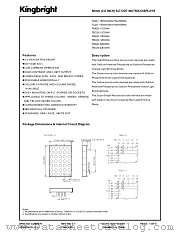 TA20-11YWA datasheet pdf Kingbright Electronic