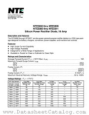 NTE5903 datasheet pdf NTE Electronics