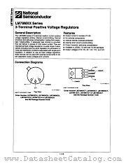 LM78M06CH datasheet pdf National Semiconductor