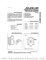 MX3554BM datasheet pdf MAXIM - Dallas Semiconductor