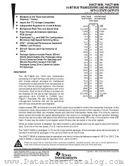 54ACT16646 datasheet pdf Texas Instruments