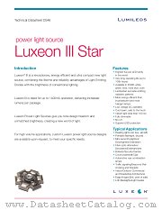LXHL-LR3C datasheet pdf etc