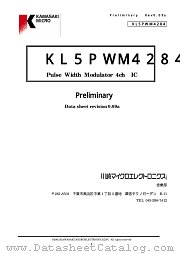 KL5PWM4284 datasheet pdf Kawasaki LSI