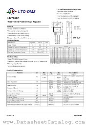 LM7808C datasheet pdf etc