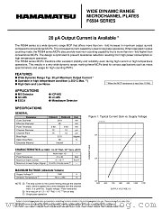 F6584 datasheet pdf Hamamatsu Corporation