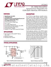 LTC3413EFE datasheet pdf Linear Technology