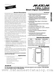 MAX1459AAP datasheet pdf MAXIM - Dallas Semiconductor