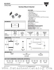 ILS-2515-02 datasheet pdf Vishay