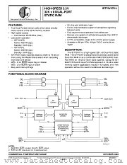 IDT70V07S35G datasheet pdf IDT