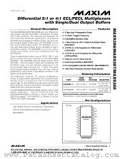 MAX9387EEG datasheet pdf MAXIM - Dallas Semiconductor