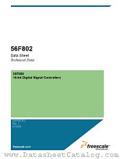 DSP56F802TA60E datasheet pdf Freescale (Motorola)