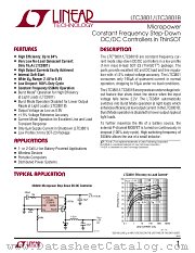 LTC3801ES6 datasheet pdf Linear Technology