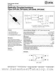 OPI1264C datasheet pdf Optek Technology