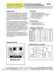 MP60G-12P datasheet pdf Semtech
