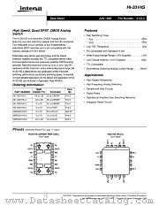HI9P0201HS-5 datasheet pdf Intersil