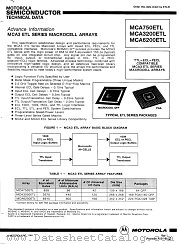 MCA6200ETL datasheet pdf Motorola