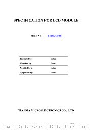 TM402GFF8 datasheet pdf etc