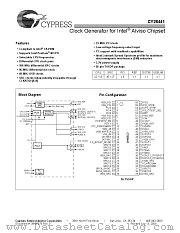 CY28441ZXCT datasheet pdf Cypress