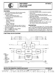 IDT7006L70G datasheet pdf IDT