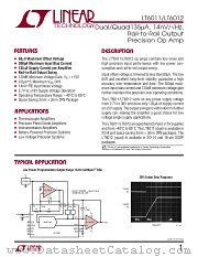 LT6011ACDD datasheet pdf Linear Technology