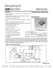 IRIS-F6426S datasheet pdf International Rectifier