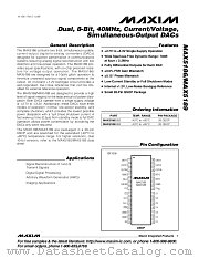 MAX5186BEEI datasheet pdf MAXIM - Dallas Semiconductor