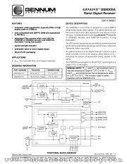 GS9005ACTJ datasheet pdf Gennum Corporation