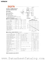 2SJ176 datasheet pdf Hitachi Semiconductor