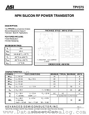 TPV375 datasheet pdf Advanced Semiconductor