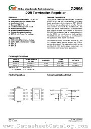 G2995F1U datasheet pdf Global Mixed-mode Technology