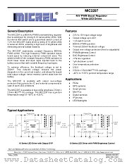 MIC2297 datasheet pdf Micrel Semiconductor
