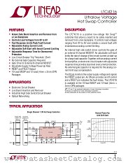 LTC4216CDE datasheet pdf Linear Technology