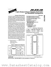 MAX783CBX datasheet pdf MAXIM - Dallas Semiconductor