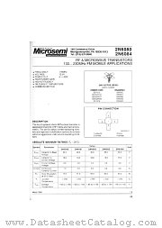 2N6081 datasheet pdf Microsemi