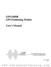 GPS140HR datasheet pdf etc