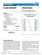 MT28F016S5VG-9 datasheet pdf Micron Technology
