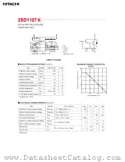 2SD1127 datasheet pdf Hitachi Semiconductor