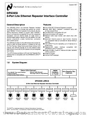 DP83959VUL datasheet pdf National Semiconductor