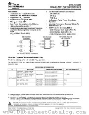 74LVC1G3208DBVTE4 datasheet pdf Texas Instruments