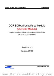 M381L3223ETM-CCC4 datasheet pdf Samsung Electronic