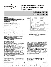 MXD2020GL datasheet pdf etc
