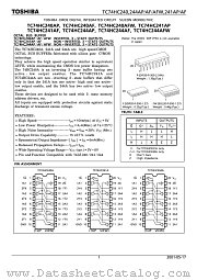 TC74HC241AFI datasheet pdf TOSHIBA