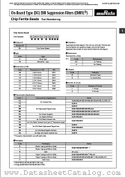BLM18HD471SN1 datasheet pdf muRata