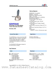 EZWFDU02 datasheet pdf etc