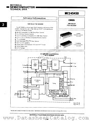 MC145450 datasheet pdf Motorola