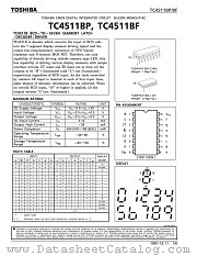 TC4511 datasheet pdf TOSHIBA